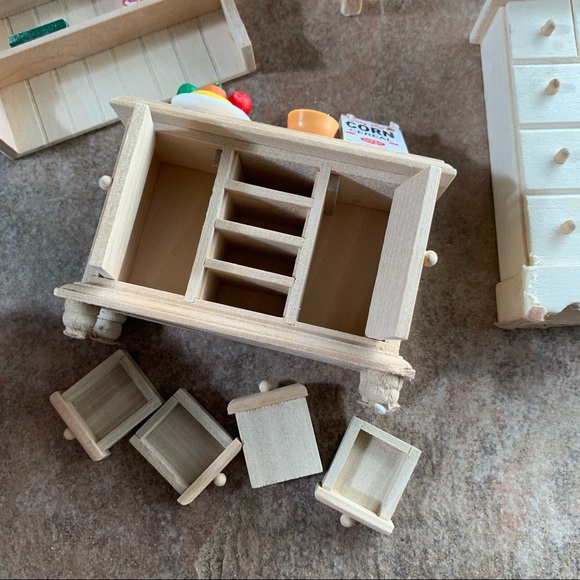 Set of miniature doll furniture mini food for dollhouse or pets. Tiny fo… - Picture 3 of 14